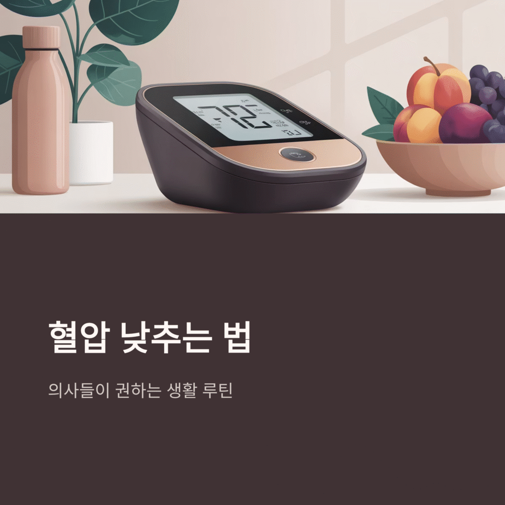 혈압 낮추는 법, 의사들이 권하는 생활 루틴 | 식단·운동·수면·스트레스 관리 완벽 가이드 2 혈압 낮추는 법, 의사들이 권하는 생활 루틴 | 식단·운동·수면·스트레스 관리 완벽 가이드