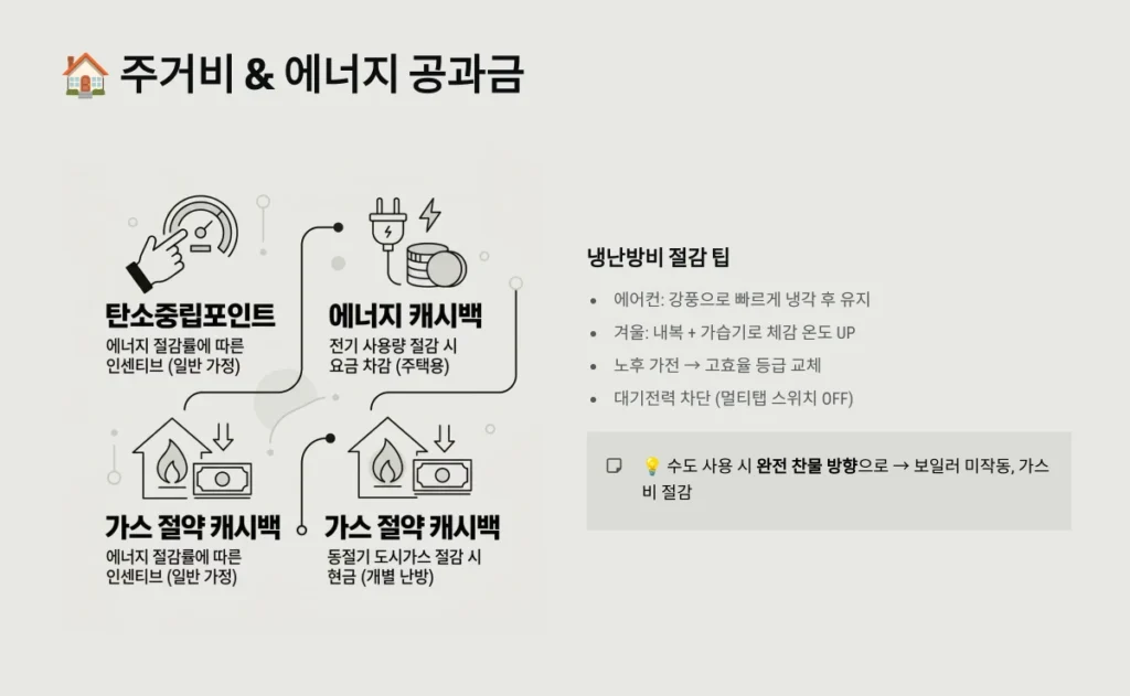 주거비 & 에너지 공과금